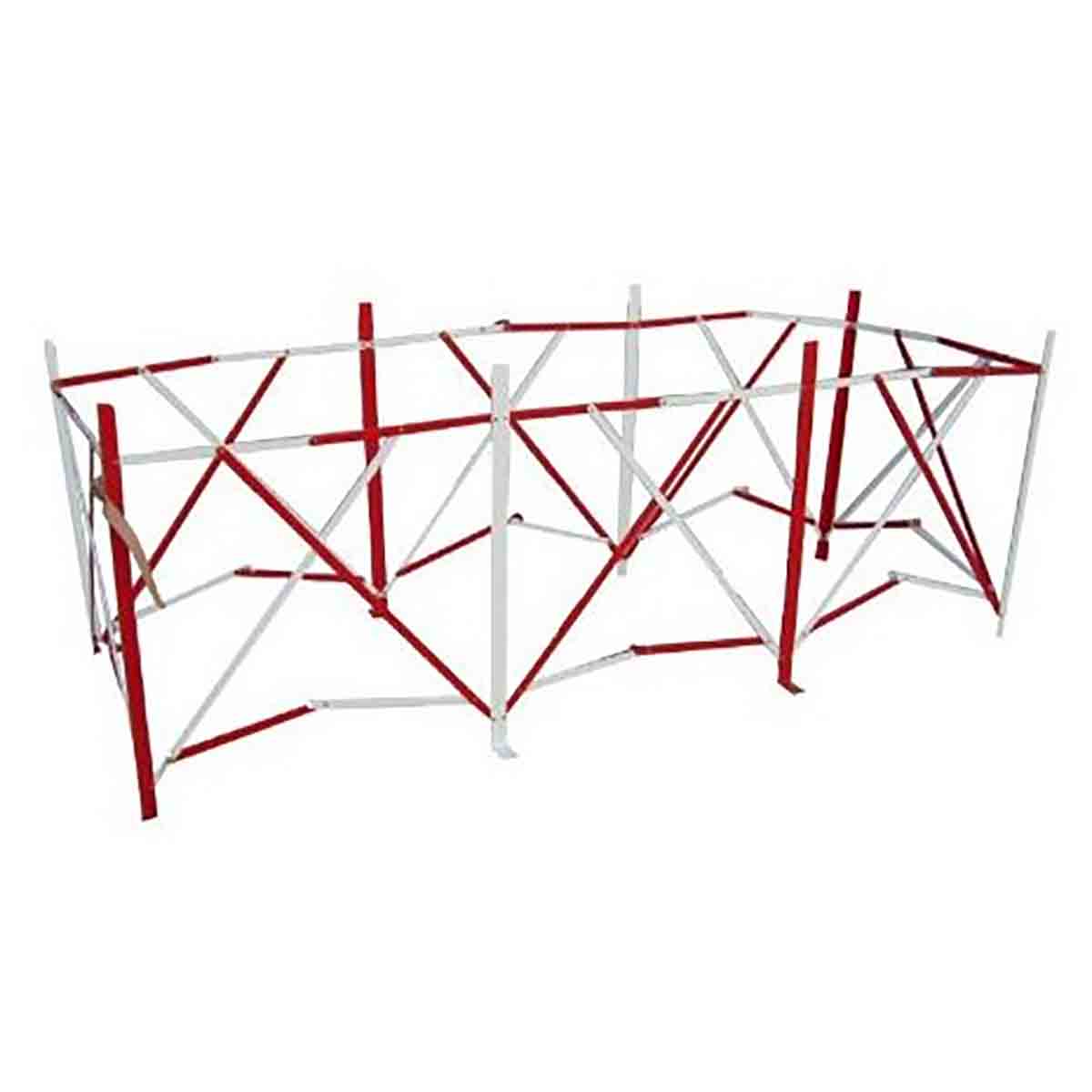 Garde-fou Aluminium - 2,50mx1m hauteur 0,90m