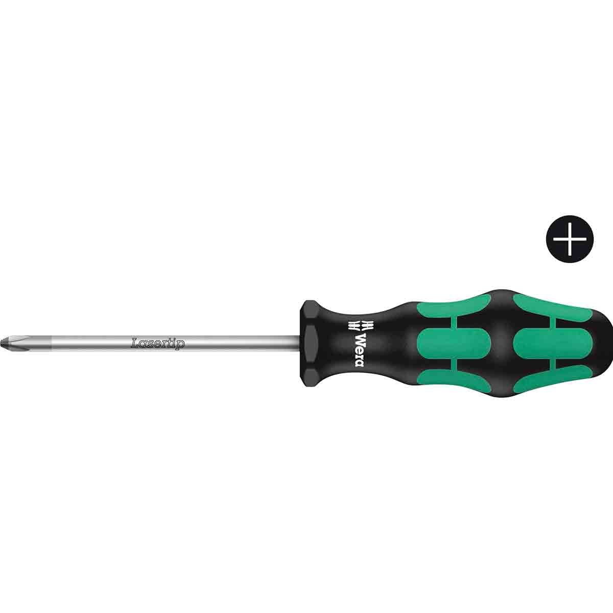 Tournevis Phillips WERA PH2x100 manche ergonomique