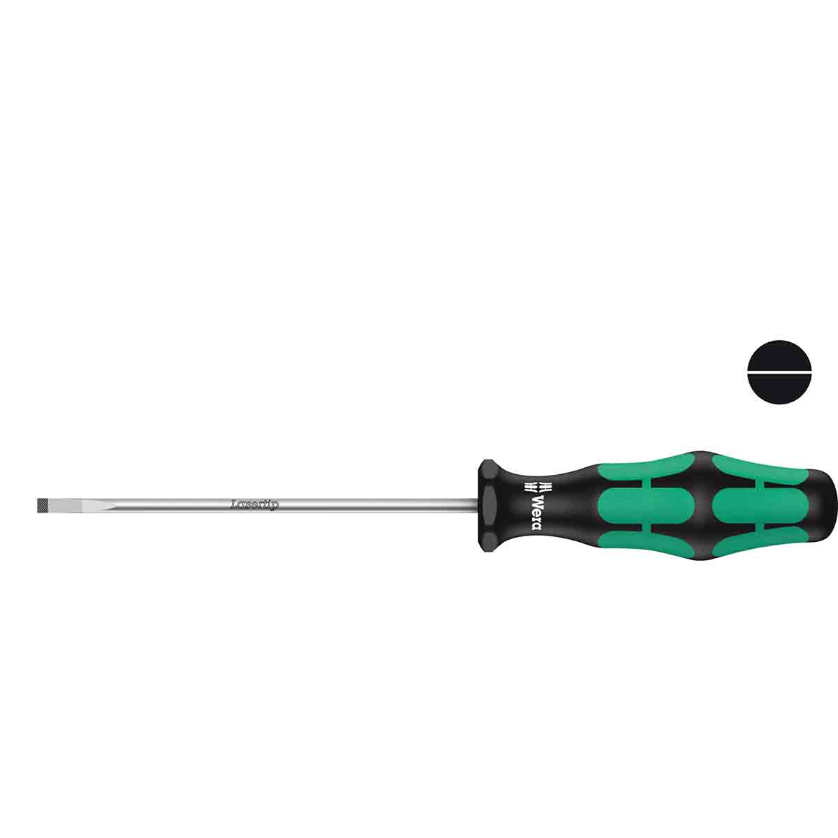 Tournevis élec pour vis à fente WERA 5,5x200 manche ergonomique