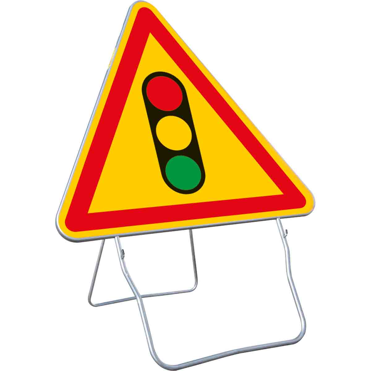 Panneau temp AK17 1000 Cl.1 ''Feu tricolore'' + PL