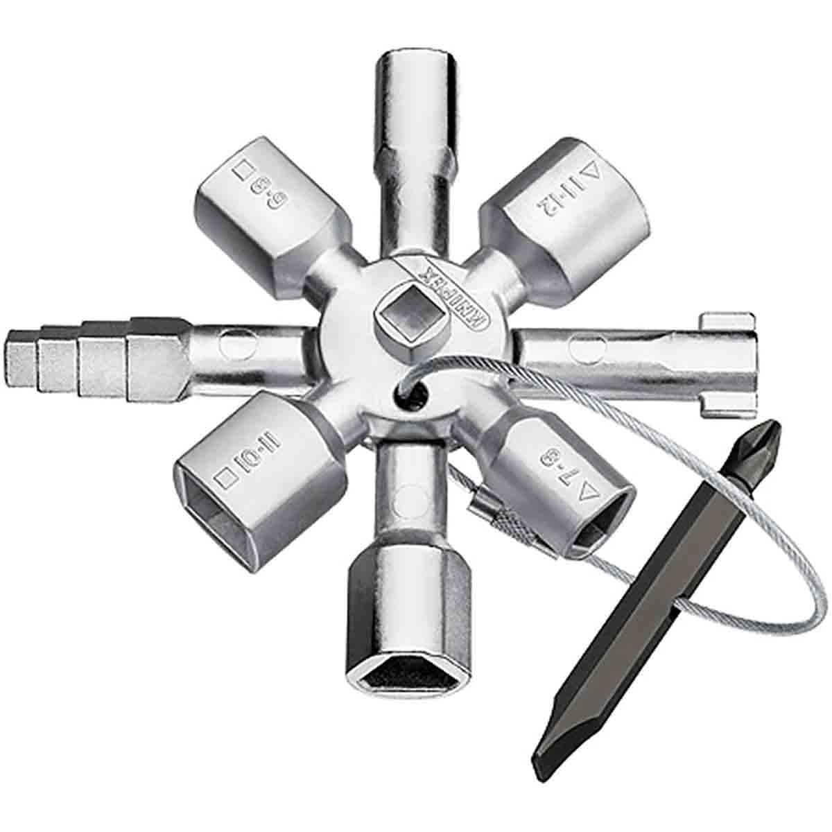 Clé universelle TwinKey KNIPEX