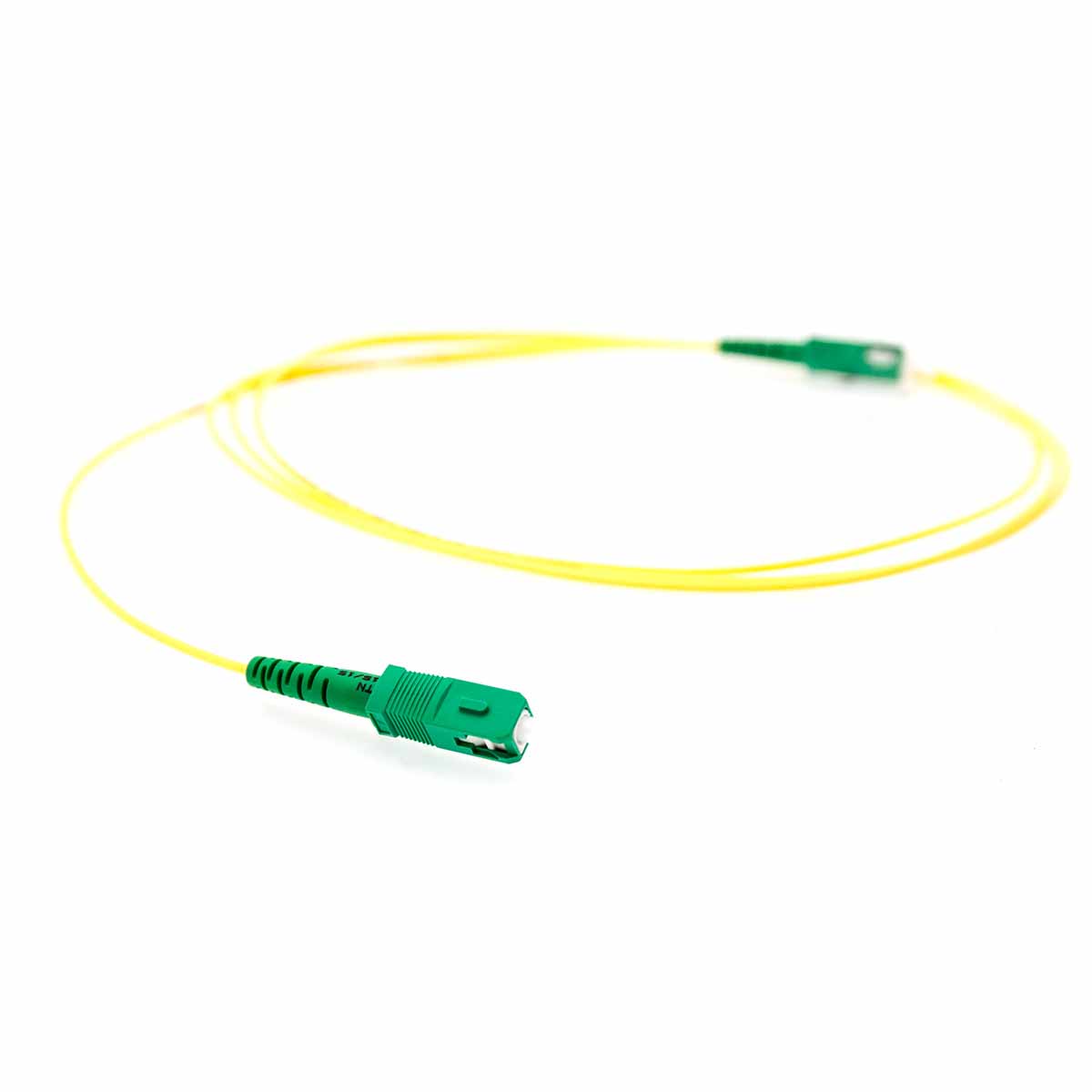 Cordon optique SX LC/UPC-LC/UPC G.657A2 Ø2,0mm Jaune Lg 2,0m